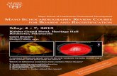 Mayo Echocardiography Review Course for Boards and Recertification