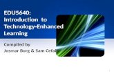 Introduction  to Technology-Enhanced Learning