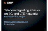 Telecom Signaling attacks on 3G and LTE networks