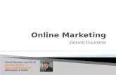 Online Marketing - Inleiding & trends