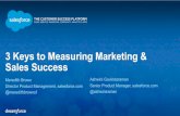3 Keys to Measuring Marketing and Sales Success