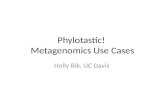 Phylotastic metagenomics