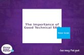 Operational SEO Big Think - The Importance of Good Technical SEO