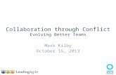 Collaboration Through Conflict - SFAA 2013