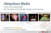 Ubiquitous Media: Designing Future User Experiences with Pervasive Displays and Cameras