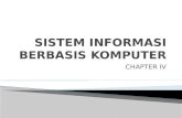 Chapter 4 sistem informasi berbasis komputer