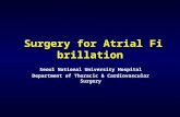 Surgery for Atrial Fibrillation Seoul National University ...