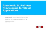 Autonomic SLA-driven Provisioning for Cloud Applications
