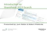Introduction to SharePoint 2013 Search