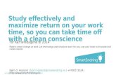 Study effectively and maximize return on your work time