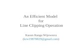 An Efficient Model for Line Clipping Operation