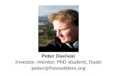Peter Davison Slides 66 Meet-Ups Launch 6 June 2012