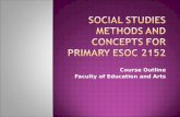 Social studies methods and concepts for primary esoc