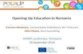 Smart 2014-v1 - Opening up Education in Romania