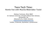 Teen Tech Time: Mozilla Webmaker Library Events