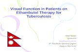 Visual functions in patients on ethambutol therapy for tuberculosis. Himal Kandel