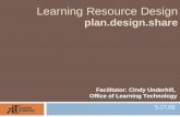 Learning Resource Design