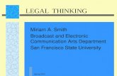 Legal Thinking 2013