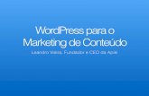 WordPress para o Marketing Digital