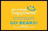 Haas Business School - UC Berkeley - Jenn Lim Delivering Happiness
