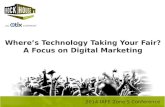 Where's Technology Taking Your Fair? A Focus on Digital Marketing