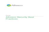 Alfresco Security Best Practices Guide