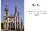 Gothic: Chartres Cathedral