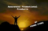 Awareness promotional products