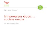Innoveren door-sociale-media-lang 14 december 2012 incl links