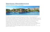 Serissa Residences Vacation Resort Condo Great Investment No Spot Downpayment