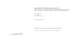 Quality Attributes and Service-Oriented Architectures