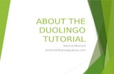 Duolingo Powerpoint by Katrina Mitchell