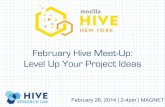 Hive february meet up deck 2.25.14 final