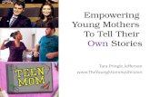 Empowering young mom tell their own stories