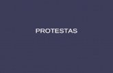 Protestas. castellano