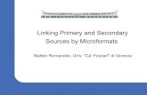 Linking Primary and Secondary by Microformats