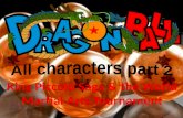 Dragon Ball All Characters 2: King Piccolo Saga & World Martial Arts Tournament