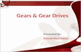 Gears and gears drives