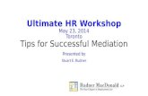 Tips for Successful Mediation