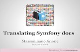 Translating symfony docs