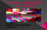 Textile   industry   in   india