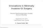 Innovations in Minimally Invasive Surgery 2011