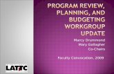 Convocation Day Presentation on Planning and Budget Workgroup