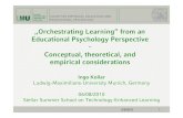 Orchestrating learning: survey