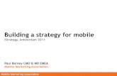 iStrategy AMS 2011 - Paul Berney, Mobile Marketing Association