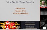 Increase internet traffic through viral marketing