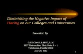 Diminishing the negative_impact_of_hazing_on_our