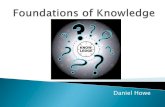 Foundations of knowledge ppt