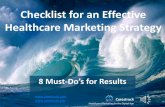 8 Tips for Effective Healthcare Marketing