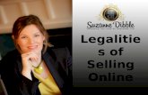 Legalities of selling online